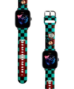 Correa Para Amazfit GTS 3 Anime Kimetsu No Yaiba Tanjiro CD Diseño
