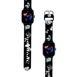 Correa Para Amazfit GTS 3 Snoopy Negro Diseño