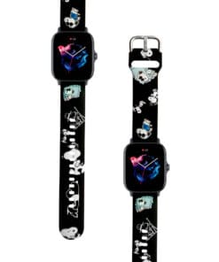 Correa Para Amazfit GTS 3 Snoopy Negro Diseño