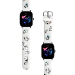 Correa Para Amazfit GTS 3 Snoopy Blanco Diseño