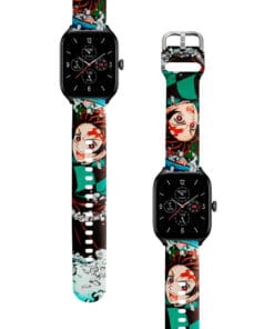 Correa Para Amazfit GTS 4 Kimetsu No Yaiba Tanjiro Diseño