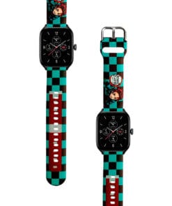 Correa Para Amazfit GTS 4 Anime Kimetsu No Yaiba Tanjiro CD Diseño
