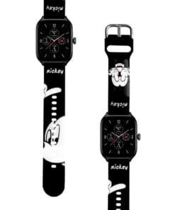 Correa Para Amazfit GTS 4 Mickey Mouse Negro Diseño