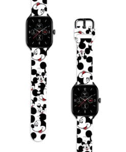 Correa Para Amazfit GTS 4 Mickey Mouse Blanco Diseño