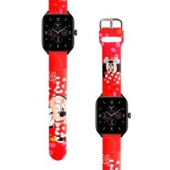 Correa Para Amazfit GTS 4 Minnie Mouse Red Diseño