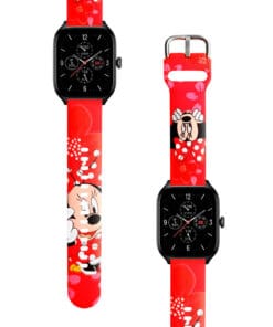 Correa Para Amazfit GTS 4 Minnie Mouse Red Diseño