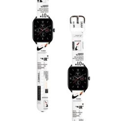 Correa Para Amazfit GTS 4 Nike Air Blanco Diseño