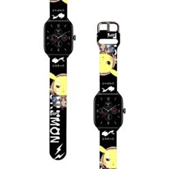 Correa Para Amazfit GTS 4 Pikachu Urbano Negro Diseño