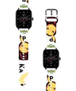 Correa Para Amazfit GTS 4 Pikachu Urbano Blanco Diseño