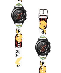 Correa Para Huawei Watch 2 Pikachu Urbano Blanco Diseño