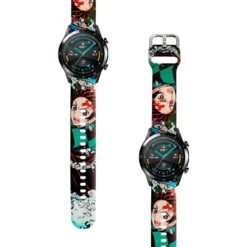 Correa Para Huawei GT2 46mm Kimetsu No Yaiba Tanjiro Diseño