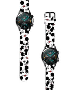 Correa Para Huawei GT2 46mm Mickey Mouse Blanco Diseño