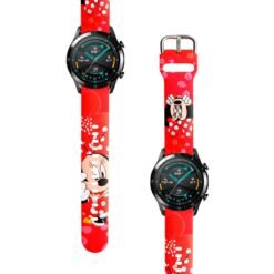 Correa Para Huawei GT2 46mm Minnie Mouse Red Diseño