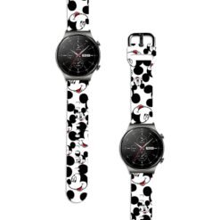 Correa Para Huawei GT2 Pro 46mm Mickey Mouse Blanco Diseño