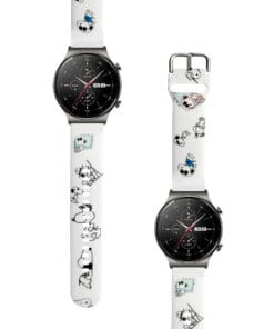 Correa Para Huawei GT2 Pro Snoopy Blanco Diseño