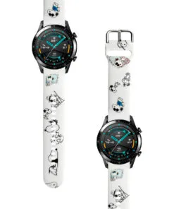 Correa Para Huawei GT2 46mm Snoopy Blanco Diseño