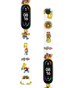 Correa Para Xiaomi Mi Band 5 y 6 Bart Simpson