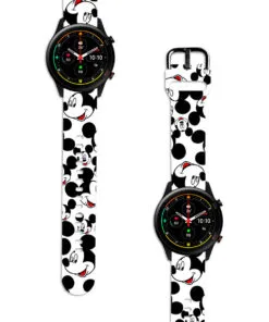 Correa Para Xiaomi Mi Watch Color Mickey Mouse Blanco Diseño