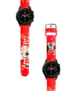 Correa Para Xiaomi Mi Watch Color Minnie Mouse Red Diseño