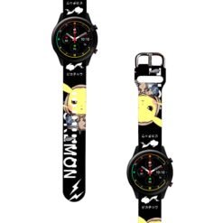 Correa Para Xiaomi Mi Watch Color Pikachu Urbano Negro Diseño