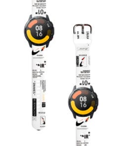 Correa Para Xiaomi Watch S1 Active Nike Air Blanco Diseño