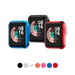 Case con Protector Xiaomi Mi Watch Lite Color Metalizado