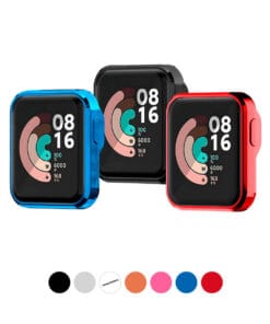 Case con Protector Xiaomi Mi Watch Lite Color Metalizado