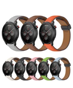 Correa de Cuero Para Amazfit GTR4 Magnético