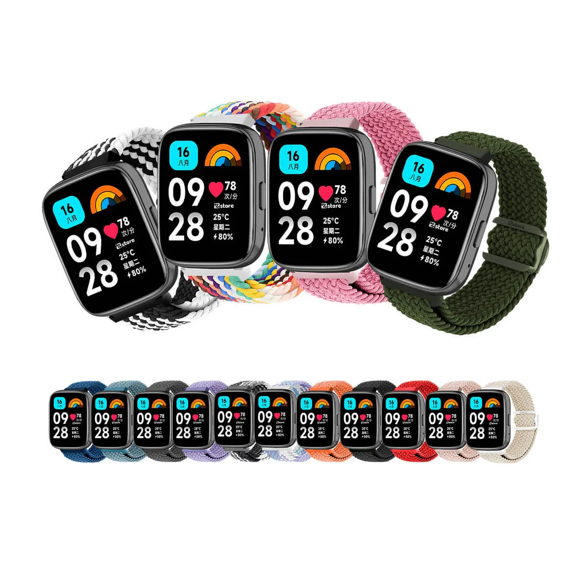 Correa de Nylon Para Redmi Watch 3 Active