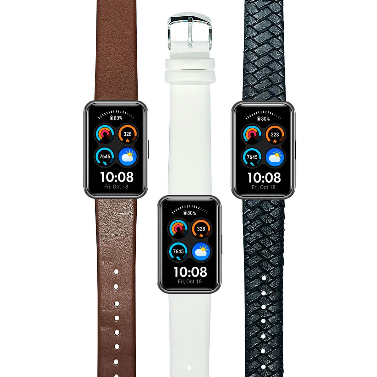 Correa de Cuero Para Huawei Watch Fit