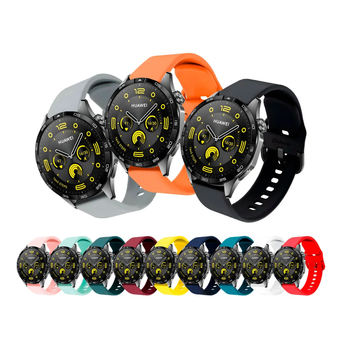 Correa de Silicona Para Huawei Watch GT4 46mm Hebilla