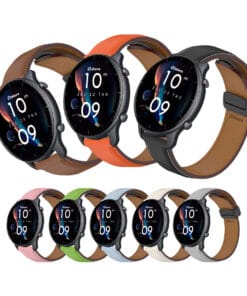 Correa de Cuero Para Amazfit GTR2 Magnético