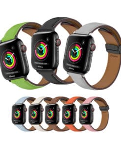 Correa De Cuero Para Apple Watch 38-40-41mm