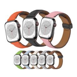 Correa De Cuero Para Apple Watch 42-44-45-49mm