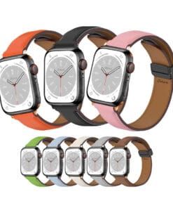 Correa De Cuero Para Apple Watch 42-44-45-49mm