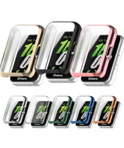 Case con Protector Samsung Galaxy Fit 3 Color Metalizado