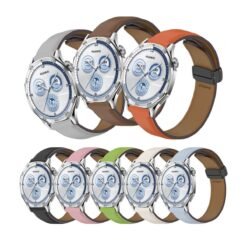 Correa de Cuero Para Huawei Watch GT5/GT5 Pro Broche Magnético