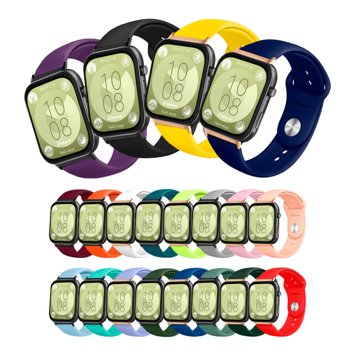 Correa Silicona Para Huawei Watch Fit 3 Broche Metal