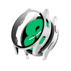 Case con Protector Samsung Galaxy Watch 4 - Silver, 40mm