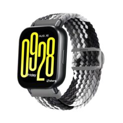 Correa de Nylon Para Redmi Watch 5 Active - tricolor gris