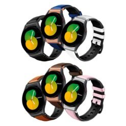 Correa de Cuero Para Samsung Galaxy Watch 5 con One Click