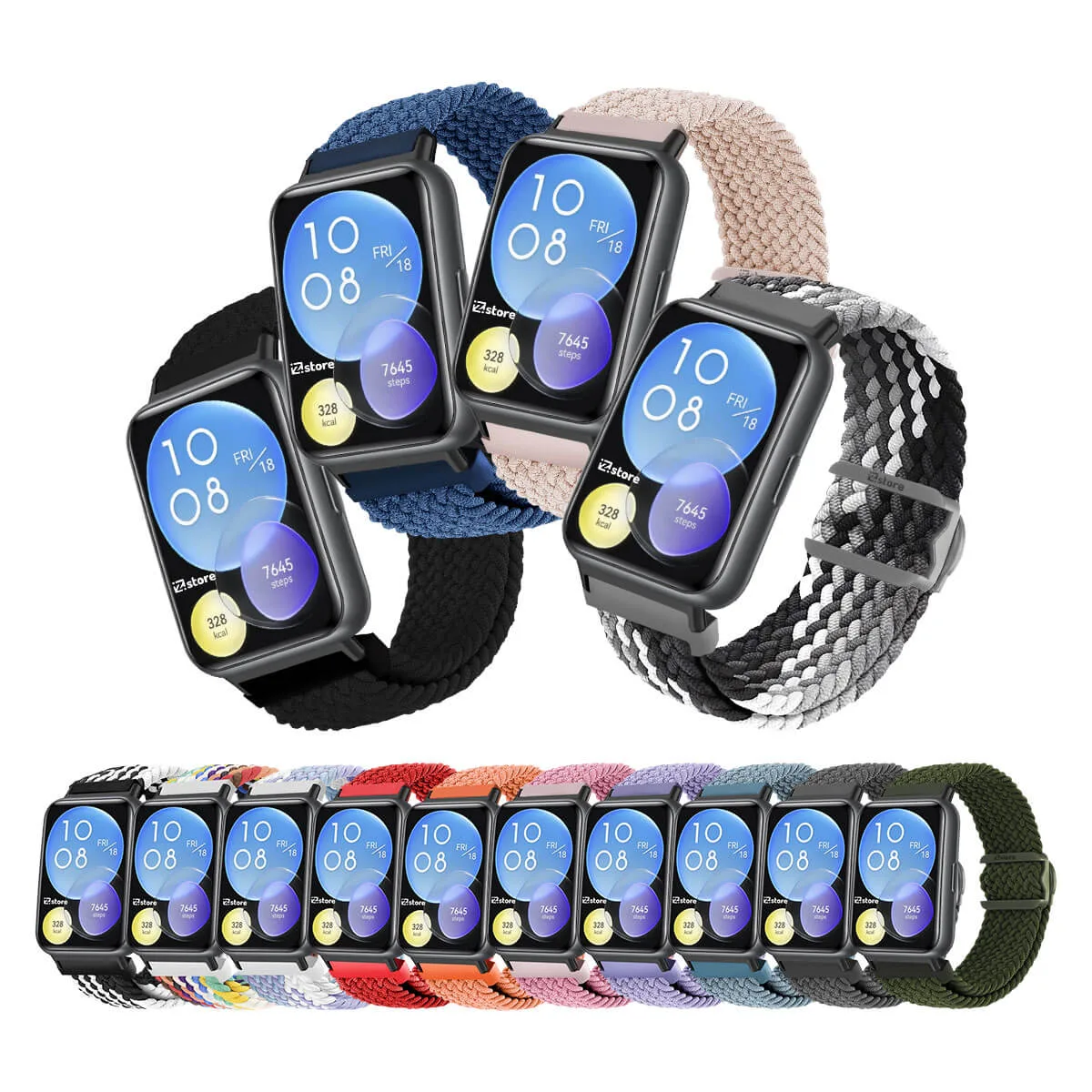 Correa de Nylon Para Huawei Watch Fit 2 Broche PVC