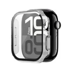 Case Protector Para Apple Watch Serie 1-11 Colores - S10-S11-46mm, transparente