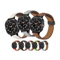 Correa de Cuero Para Samsung Galaxy Watch Ultra Magnético