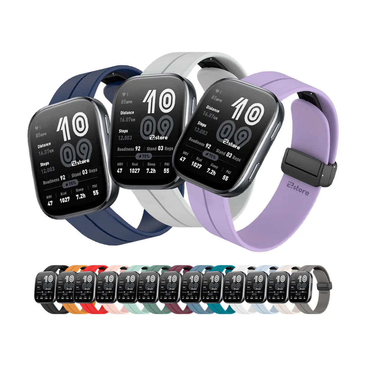 Correa Silicona Para Amazfit Bip 6 Broche Magnético