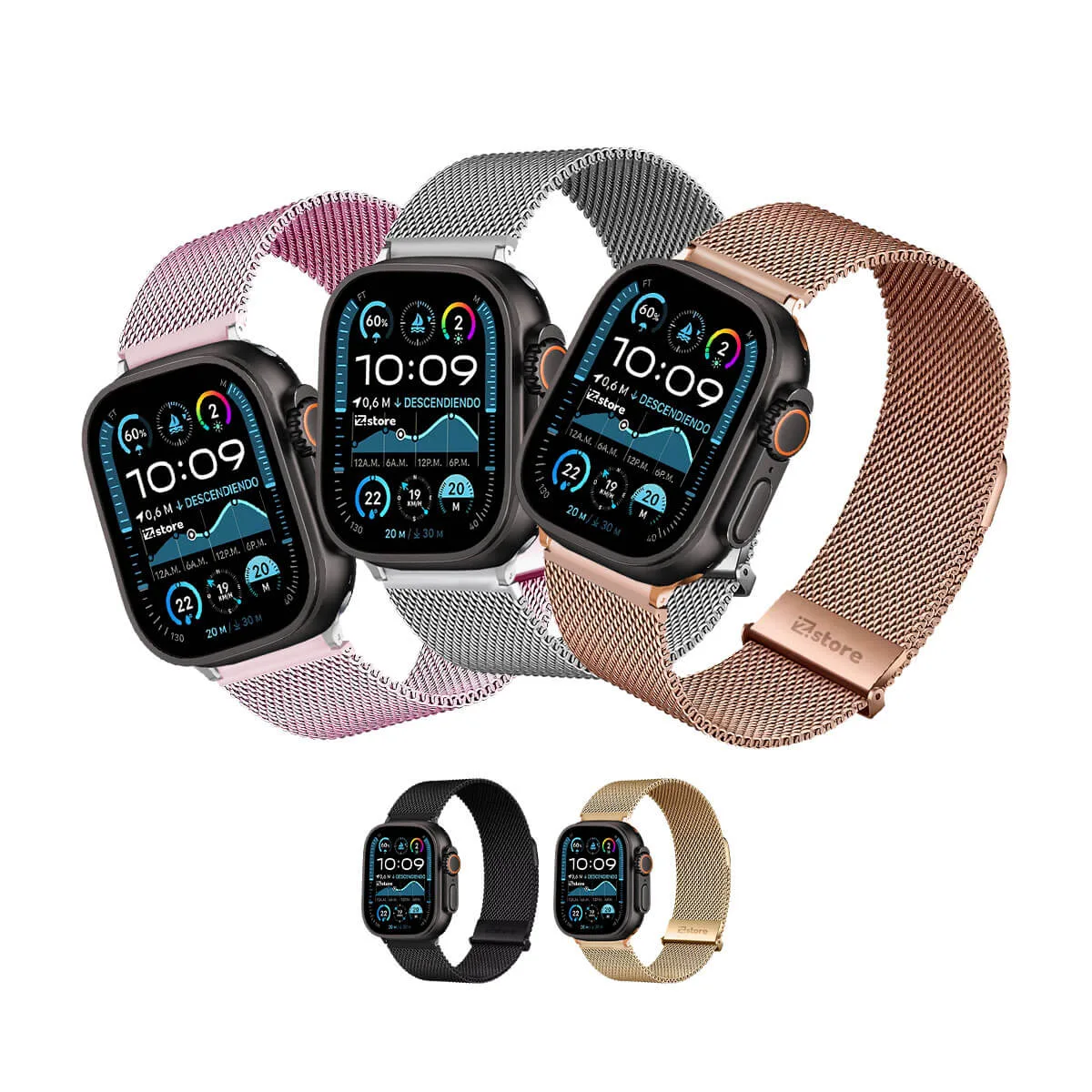 Correa de Metal Para Apple Watch Ultra-Ultra 2