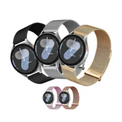 Correa de Metal Para Samsung Galaxy Watch 7 Tipo Malla Magnética