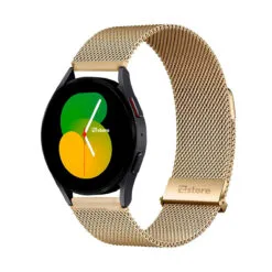 Correa de Metal Para Samsung Galaxy Watch 5 Tipo Malla Magnética - Gold