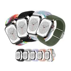 Correa de Nylon Para Apple Watch 38-40-41-42-44-45mm Broche Mágnetico Series 1-9