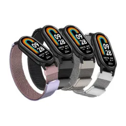 Correa de Metal Para Xiaomi Smartband 8 Broche Magnético